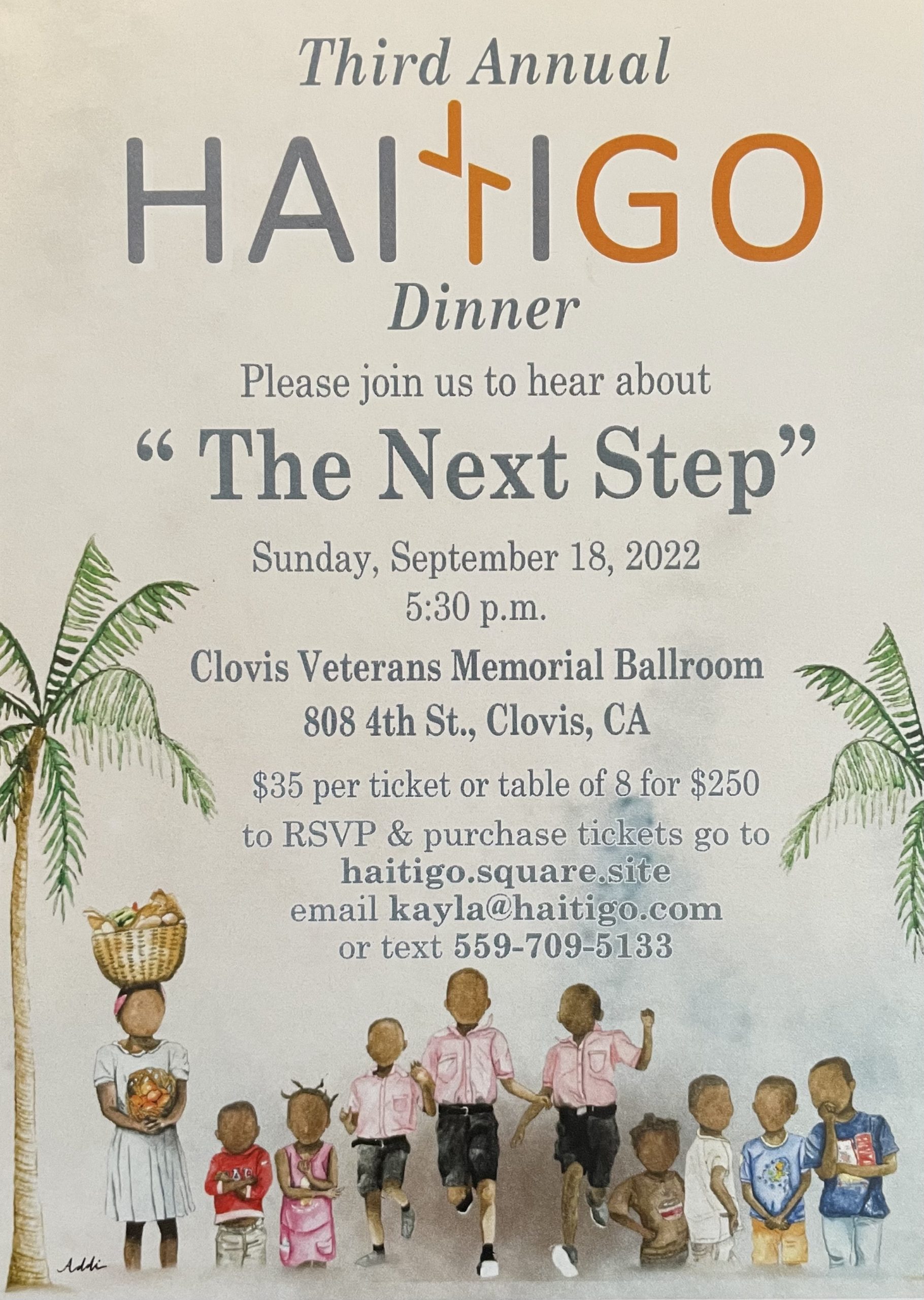 HaitiGO Banquet invite 2022